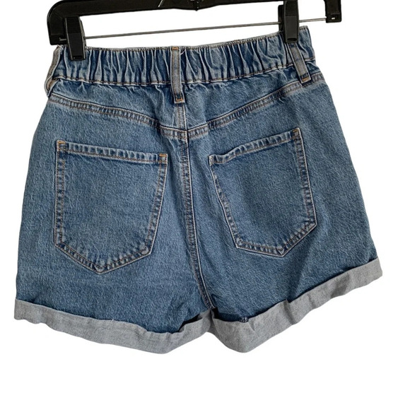Garage Denim Mom Shorts 80’s Retro Medium Wash Size 25 - Picture 7 of 9